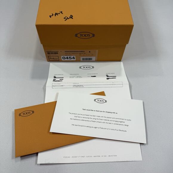 Tod’s SLIP ON CASSETTA CASUAL Loafer Size 8UK/9.5US Used Receipt & Box MSRP $825 main image 6